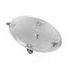 Round Acrylic Tray Multipurpose Sturdy Stable Transparent Flower Pot Bottom Support for Home Office