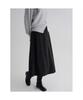 8SECONDS Corduroy Belted Long Skirt Black