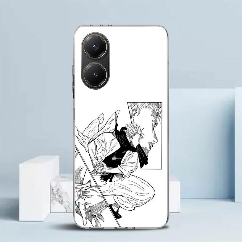 

Black White Kaisen J-Jujutsu Phone Case For Xiaomi Poco F7 Ultra X5 X6 X7 Pro M7 Redmi 15C 15 13C 13 12C 12 10C 10 10A 9 9C 9A 9 Xiaomi Poco F7 Ultra