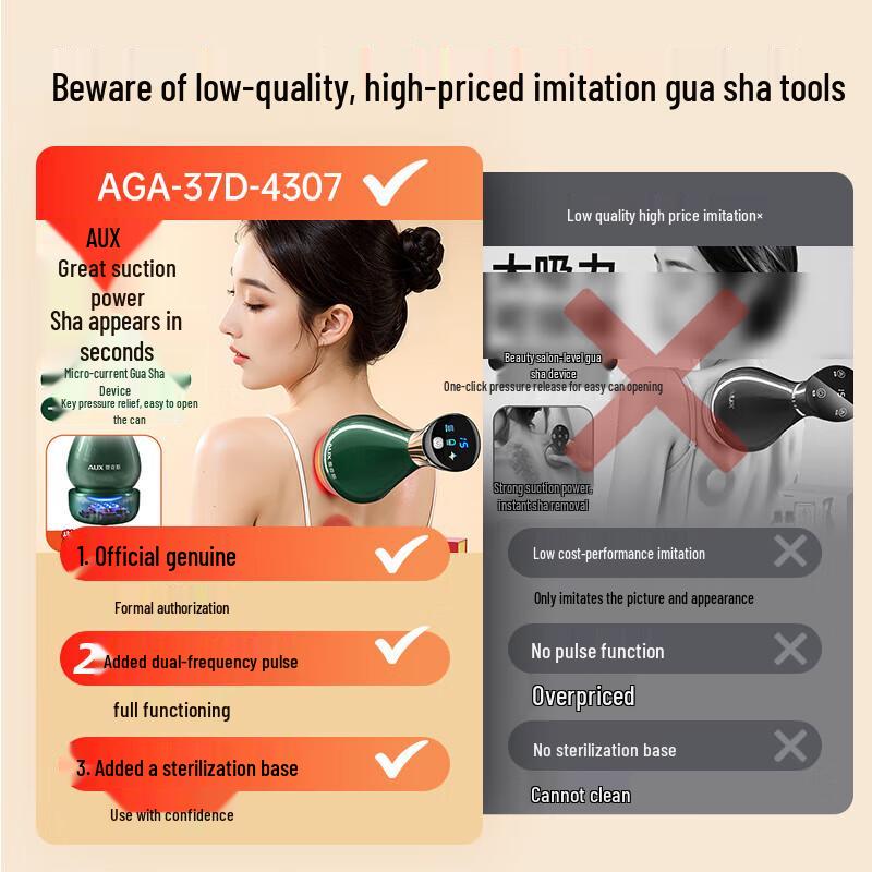 Aux Electric Gua Sha Cupping Therapy Massager