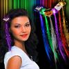 Led Hair Chains For Braids Hair Accessories Braid Luminous Braiding Hair Led Hair Lights Fiber Optic Hair Headpiece