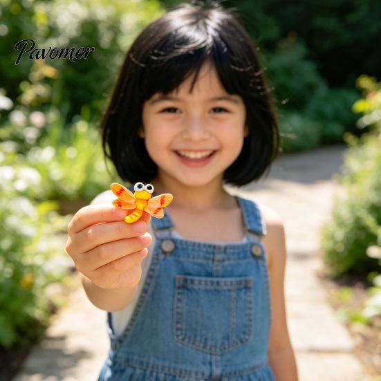 Small Ladybug Bee Hair Accessories 10Pcs Mini Insect Clips for Girls, Cartoon Ladybug/Dragonfly Clips, Toddler Styling Tools Non-Slip Barrettes