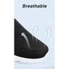Lett Herre Fritidssko Pustende Slip-on Herre Fritidssneakers Sklisikre Herre Flats Utendørs Gåsko Størrelse 39-47