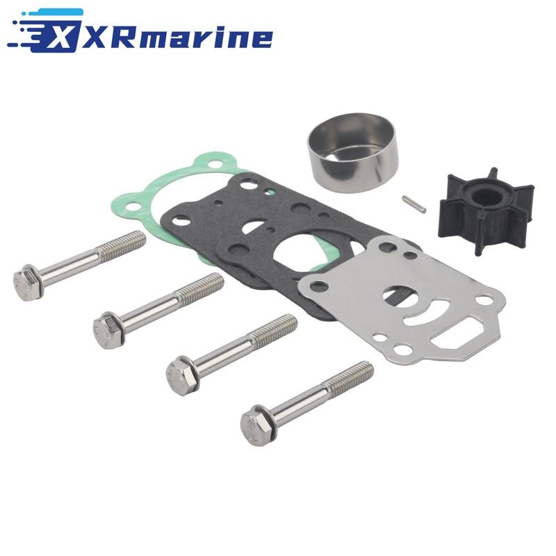 369-87322 Water Pump Repair Service Kit for Nissan Tohatsu Outboard 4 5 6 HP Boat Motor чёрный