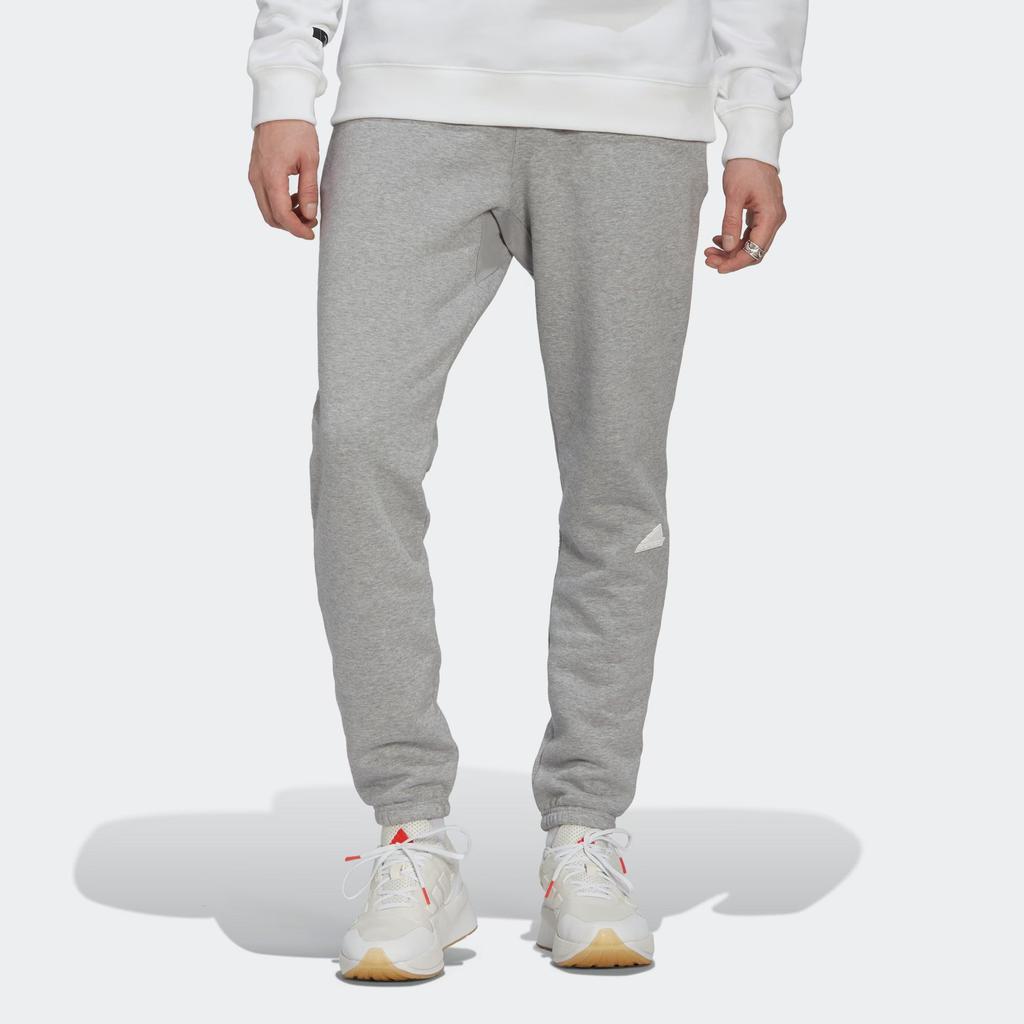 Adidas Knitted Sweatpants Men's Gray HN1938