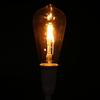 E27 Brown Glass Retro LED Light Lamp Bulb Lighting Decoration for Coffeehouse 2W
