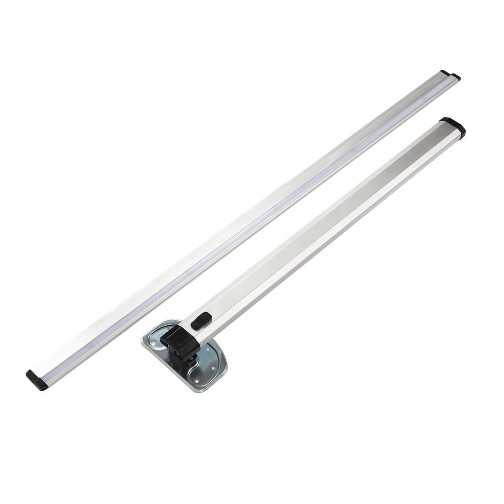 RV Foldable Table Leg 1000mm Aluminium Alloy Detachable Wall Mount Leg Stand with LED Light Sliding