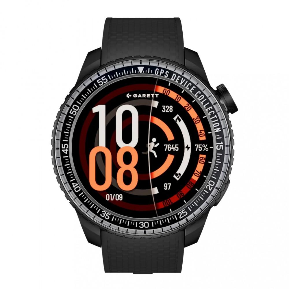Smartwatch Bússola GPS preto