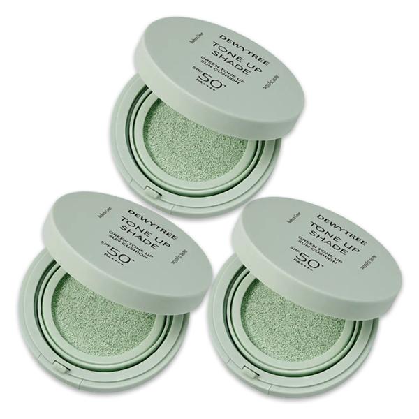 DEWYTREE Tone Up Shade Sun Cushion 15g (Green / Purple / Pink) (10 Options) - DAISO