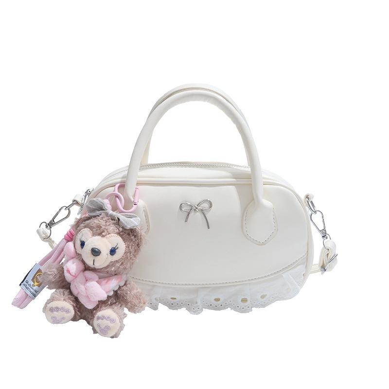 

Простая ручная сумка для боулинга женская новая модная милая сумка на плечо повседневная сумка-мессенджер