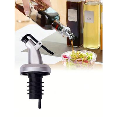 Olive Oil Bottle Spout, Vinegar Bottle Seal Mouth, Creative Leak-Proof Sprayer Dispenser, Silicone Oil/Vinegar/Salad Bottle Stopper