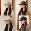 Retro Octagonal Beanie Hat With Cotton Material For Winter Warmth And Windproof Protection