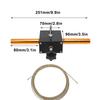 Automatic Wall Wiring Machine Cable Pulling Tool For Electric Drill 3-6mm Wire Threading Device Construction Home Decoration