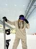 Waterproof Ski Suit Set: Men's & Women's Couple Style, Windproof, Warm, Plus Size.