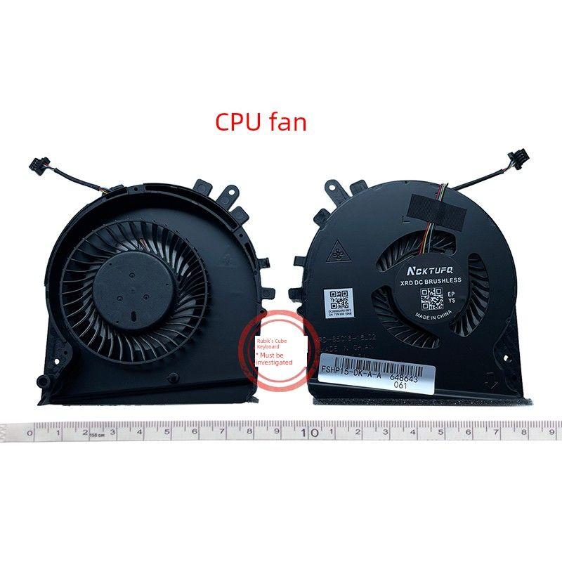 

HP HP Light Shadow Wizard 5/6 5 Generation TPN-C141 15-DK Cooling CPU Graphics Card Laptop Fan [New] (applicable) CPU fan (1)