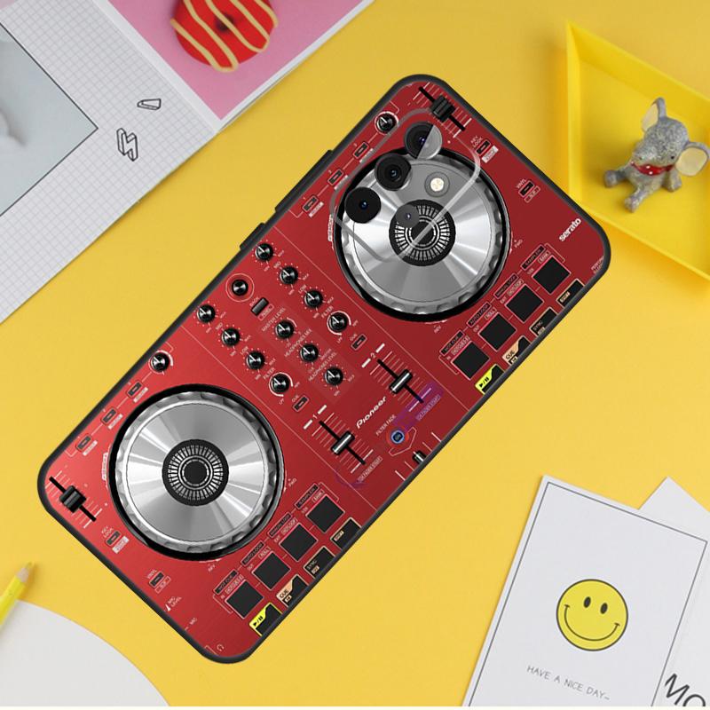 Electronic Music DJ Controller Mixer Cover For Samsung Galaxy A34 A35 A14 A15 A25 A53 A33 A13 A52 A32 A12 A51 A71 A54 A55 Case