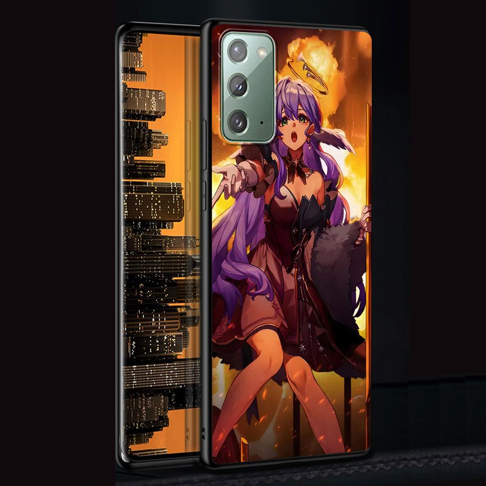 

Boothill Firefly Jade Honkai Star Rail Case for Samsung Galaxy Note 20 Ultra 10 Plus 9 8 TPU Phone Cover 10Lite Black Soft Shell Samsung Note 8