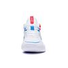 Li Ning Sonic 10 Youth Edition Abrasion Resistant Breathable Mid top Children's Basketball Shoes White Blue ABPS013-4