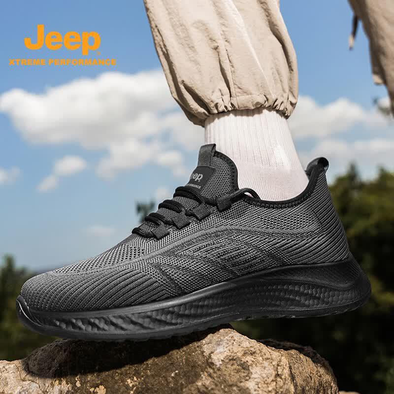 JEEP Men s Breathable Mesh Running Shoes 42