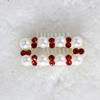 Maltese Rhinestone Puppy & Kitten Hair Clip - Universal Handmade Pet Accessory