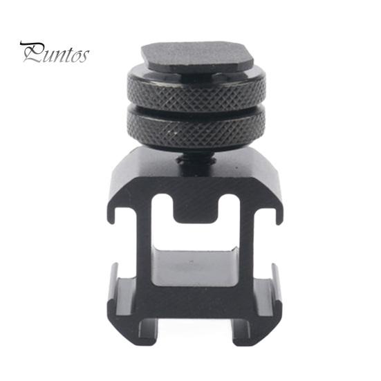 

Удлинительный кронштейн для камеры с горячим башмаком, прочная металлическая конструкция, простая установка, широкая совместимость, адаптер для крепления камеры с горячим башмаком чёрный