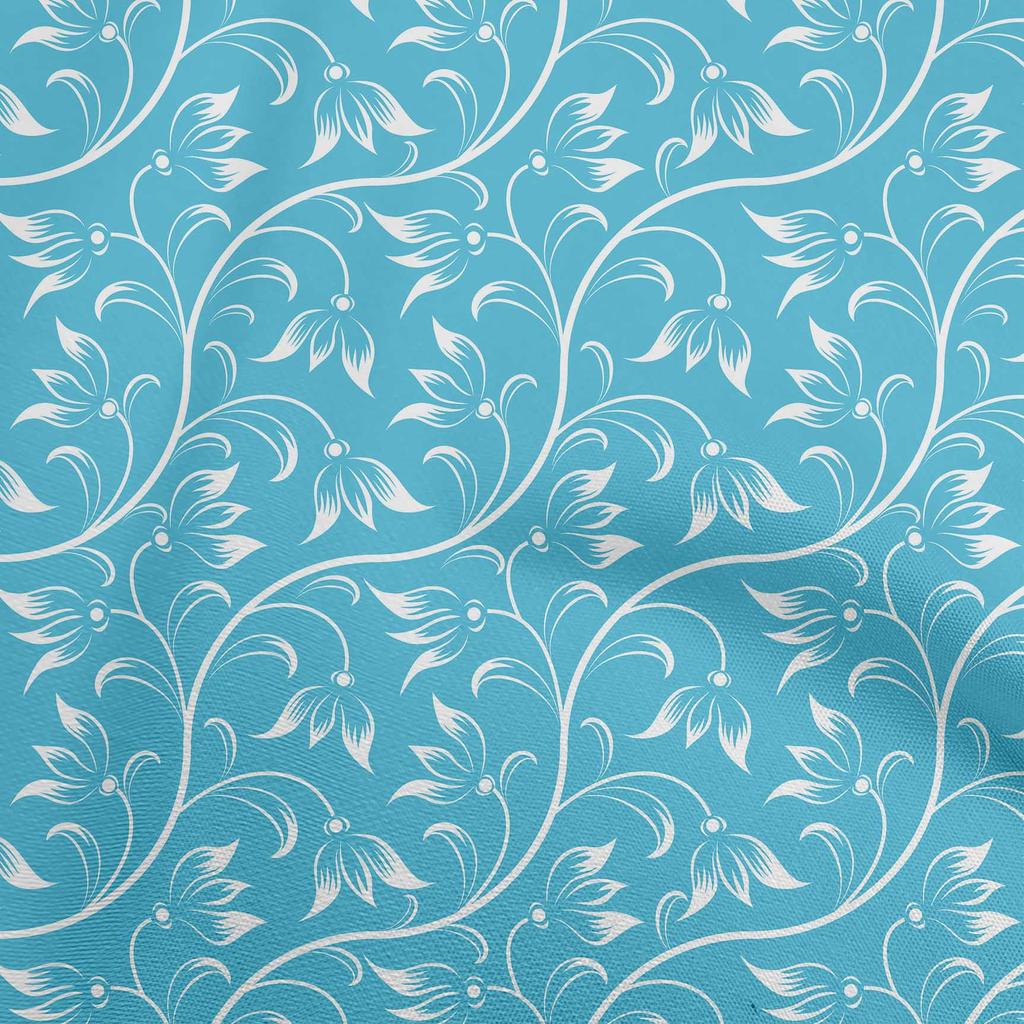 oneOone Cotton Flex Grau Stoff Asiatisch Blumen Block Kleid Material Stoff Druck Stoff Meterware 40 Zoll