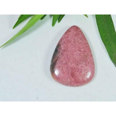 24X35X05MM Natürlicher roter Rhodonitquarz Birnen-Cabochon Lose Edelstein SK-3757