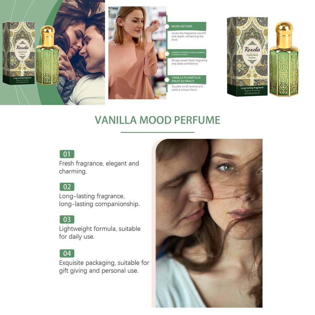 Elegant Arab Style Fragrance With Vanilla Scent Long Lasting Portable Charm For Atmosphere