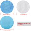 SIQUK 12 Pieces Car Polisher Pad Bonnet 5-6 Inch Polishing Bonnets Microfiber Waxer Bonnet Polishing Pad Bonnet Buffing Pad Cover Buffer Bonnets For
