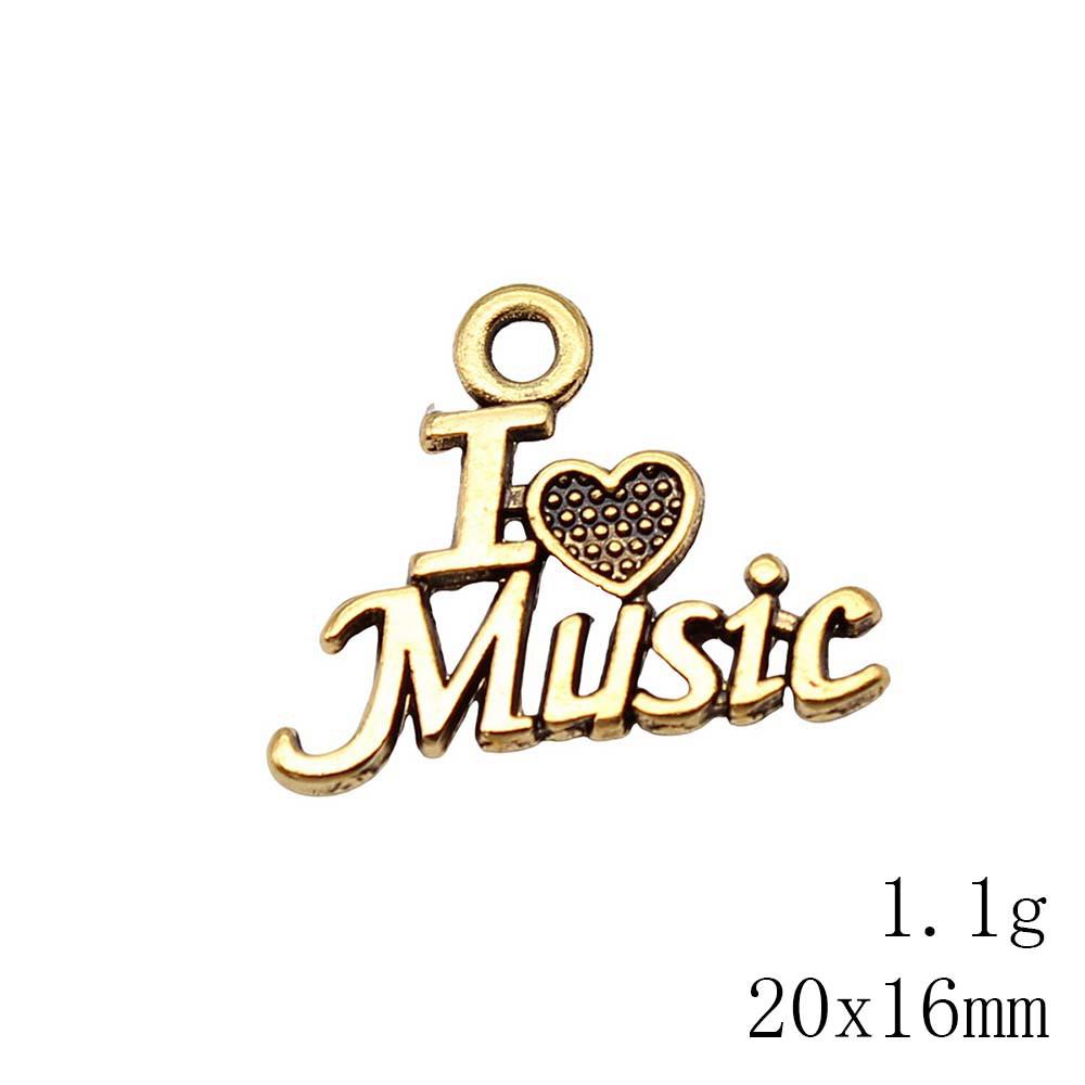 New Year's Day Bracelet With Charms I Love Tags Charms Pendant Cheapest Items Pendant For Mobile