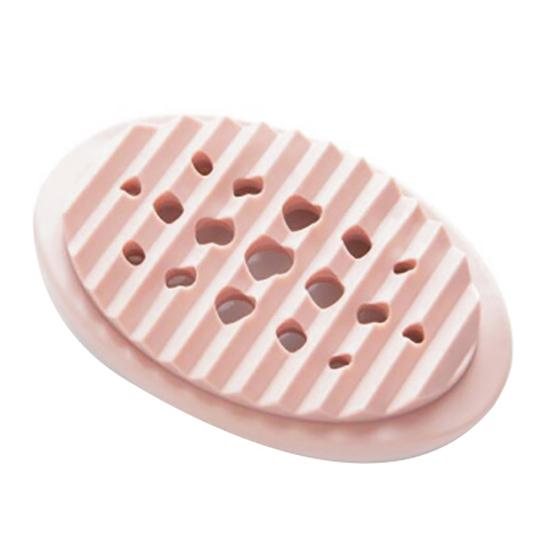 Silikonový držák na mýdlo do koupelny, sprchy a kuchyňského dřezu, odtokový držák na houbičky