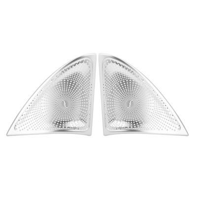 Par de alto-falante de áudio de porta de carro tweeter decoração capa para Mercedes Benz Classe E W213 1617