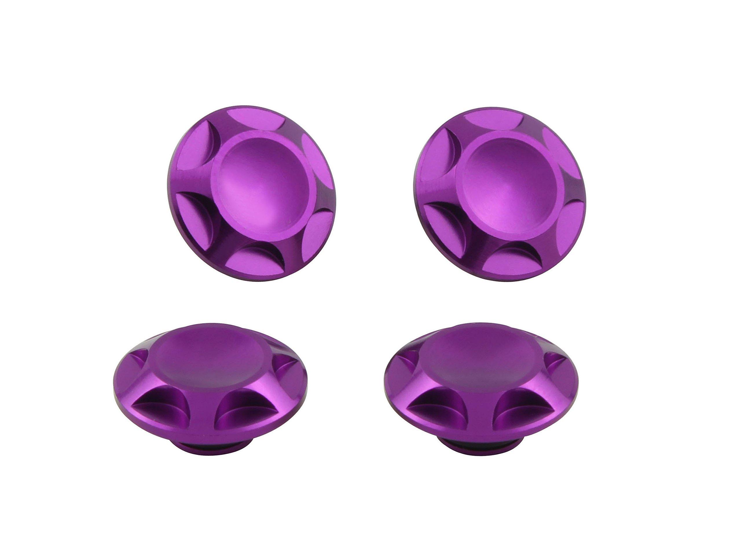 

POSH FAITH Мотоциклетный колпачковый болт NASA для крышки, Тип, M8, Черничный, Универсальный, 001820-05 голубика