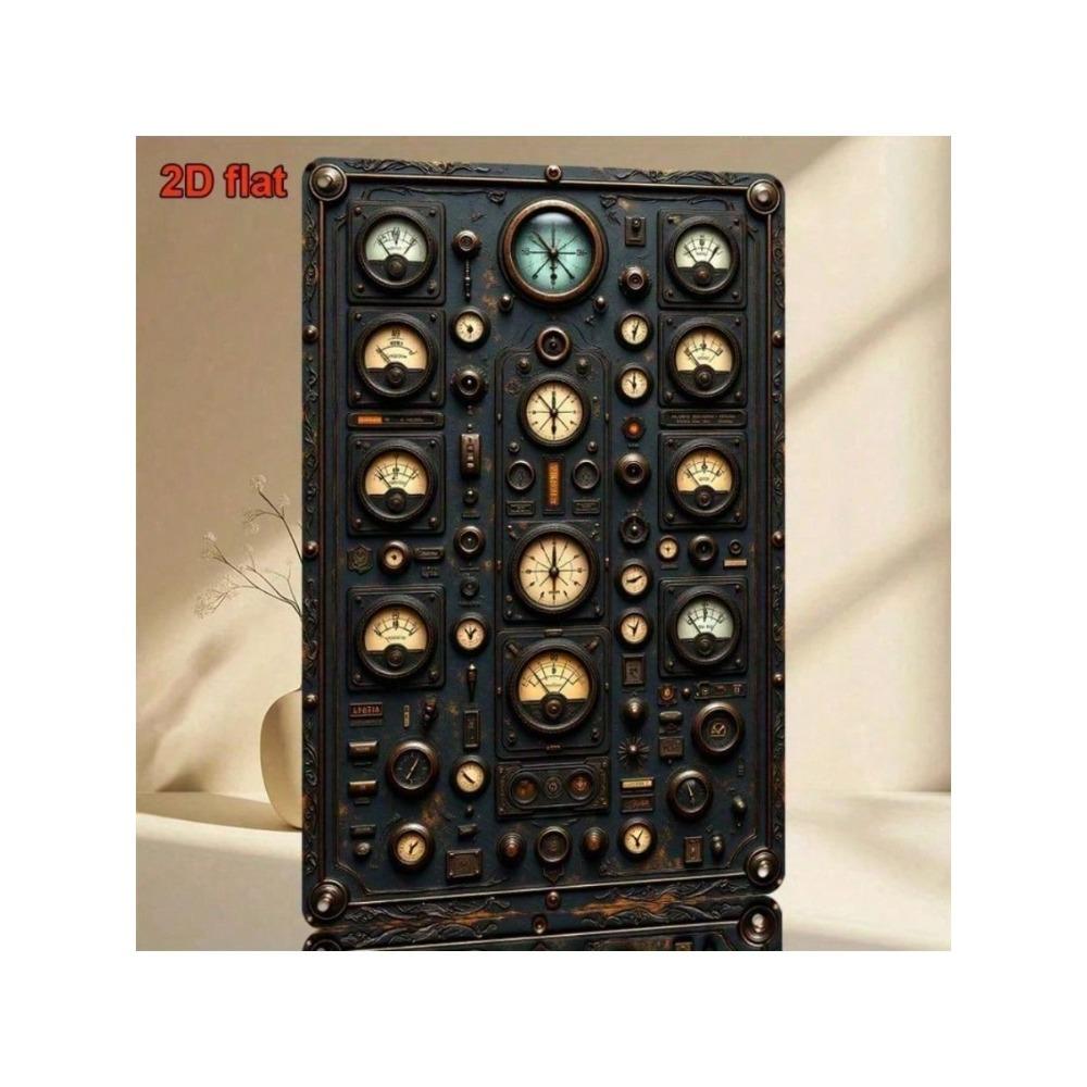 Steampunk Metal Wall Art Vintage Bar Sign Decor