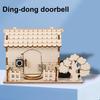 DIY Doorbell STEM Kit Wooden Circuit Science Project for Kids No-Solder Electronics Learning Toy Educational Physics Experiment for Boys Girls