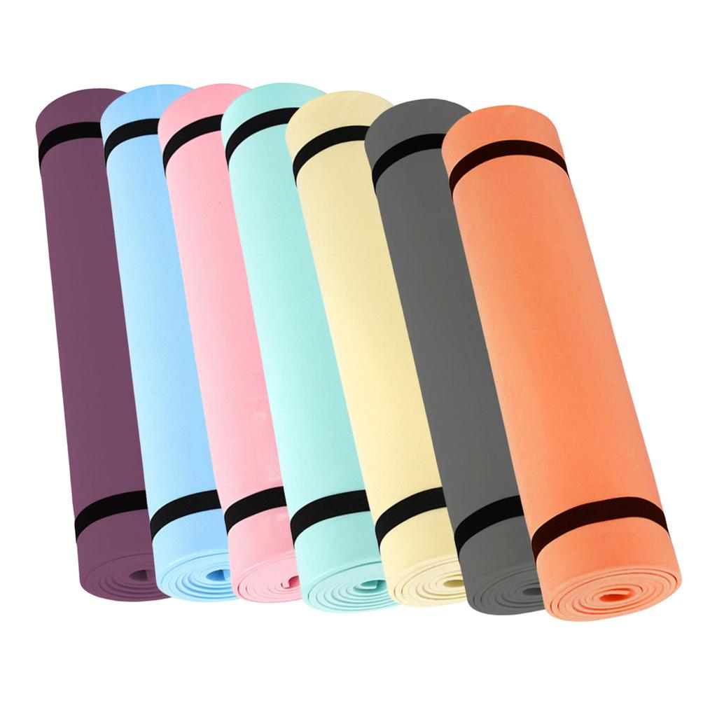 Sports Fitness Mat Exercise Body Building Blanket Nonslip Exercise Pad Gymnastics Mat Fitness Equipment Sports Supplies
