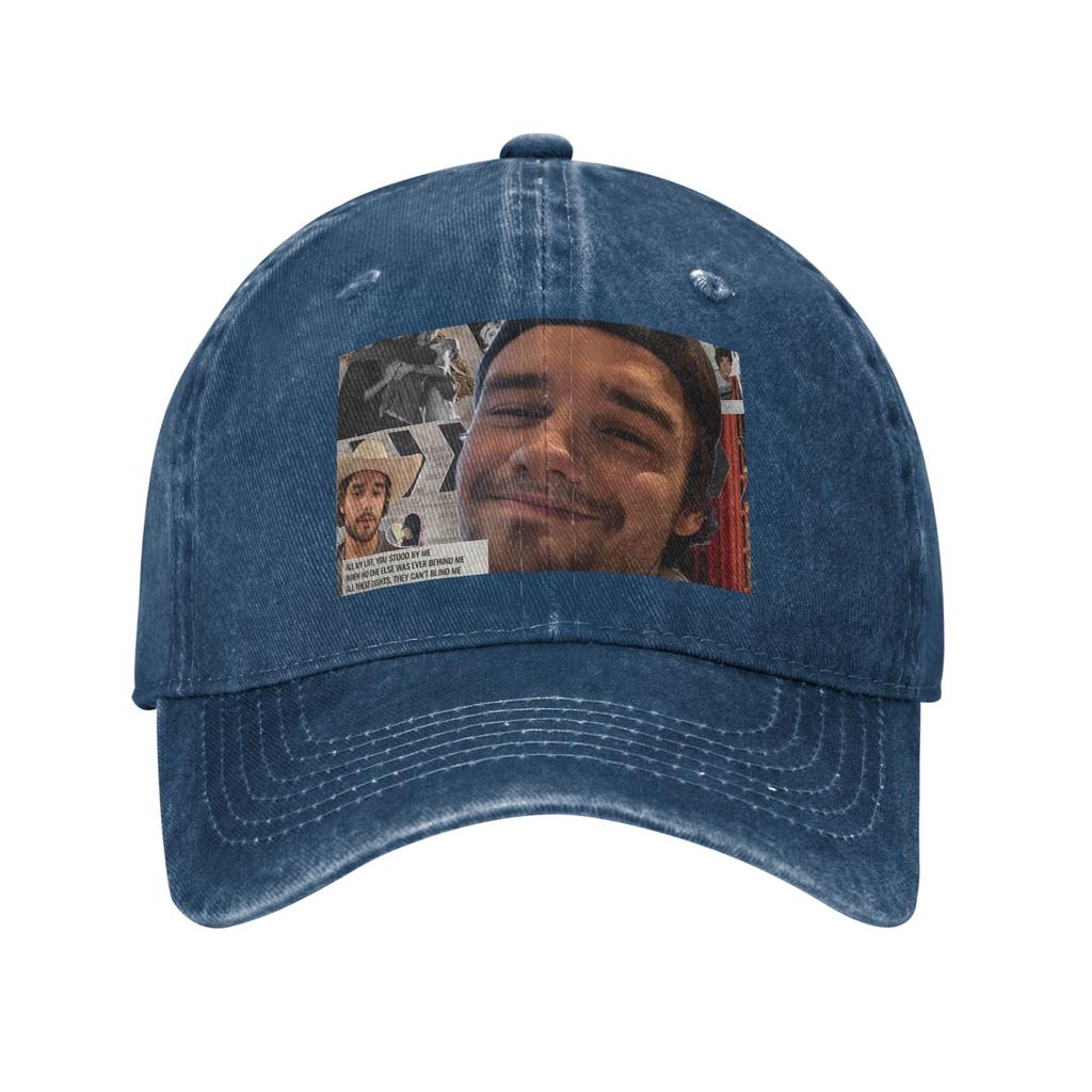 Liam Payne Fotokollage Baseballkepsar Mode Tvättad Denimkeps Utomhus Keps Hip Hop Baseball Cowboyhatt för Unisex Kvinnor
