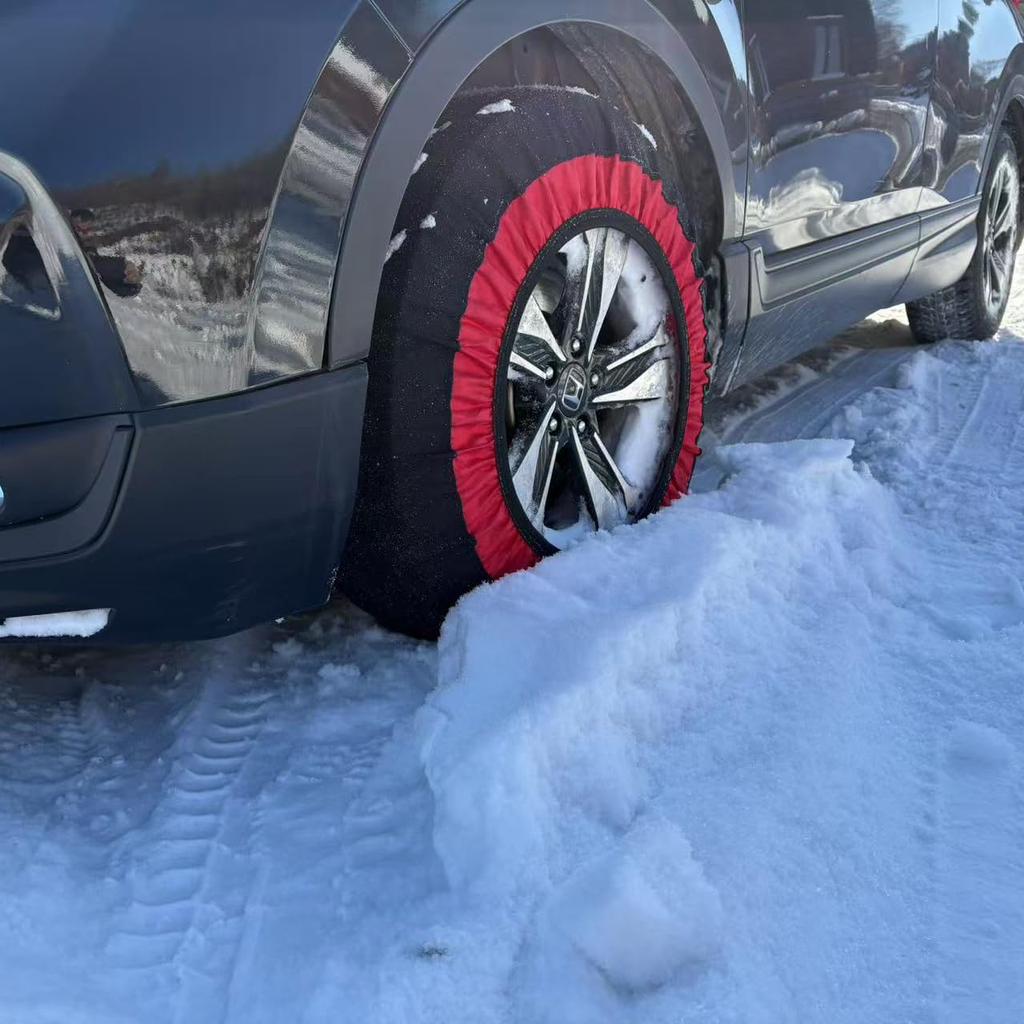 KE71 Tire Chains for Light Snow Easy Compliant with Chain Winter Snow No Jacking Required Non-Metallic Vehicles, Chains, Installation, Regulations,