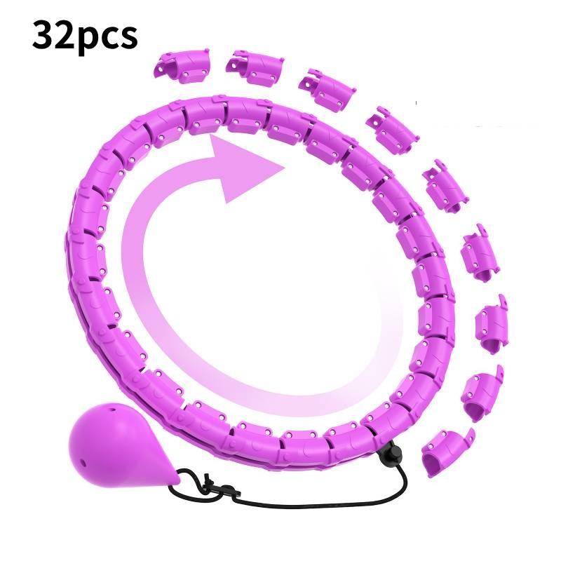 Smart Detachable Hula Hoop For Women With Comfortable Grip And Stylish Colors For Fitness