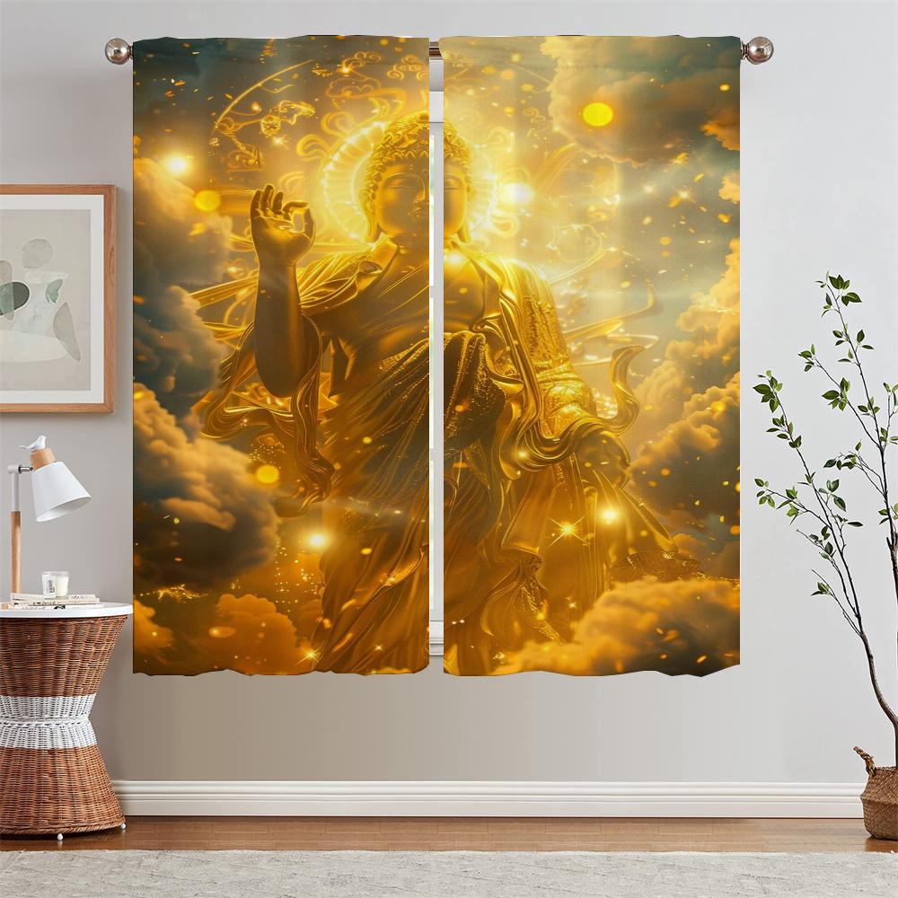

Customs Free Shipping Products As One Wishes Home Interior Curtains Salon 2 Cheap Pieces Bathroom Curtain Living Room Blinds W50xH70cmx2pcs-CL