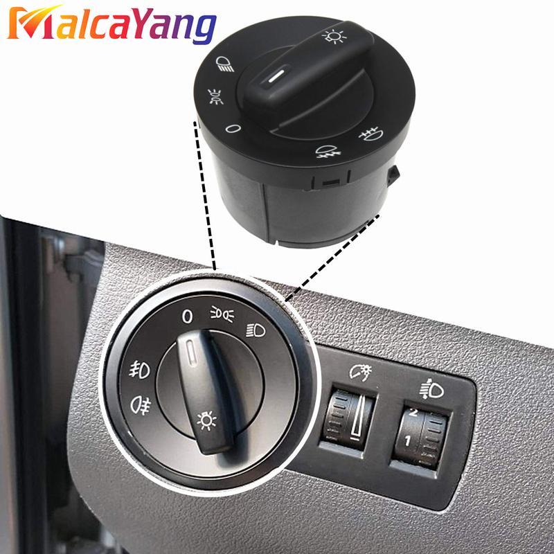 New Headlight Head Lamp Switch Car Accessories For VW Golf MK5 Caddy JETTA TOURAN SAGITAR BORA OEM#1K0 941 431Q 1K0941431Q