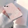 Cute Pink Heart Bow Case For iPhone 15 Pro Max 14 11 12 13 Mini XR XS 7 8 6 6S Plus SE Shockproof Soft Clear Phone Cases Coque