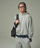 Sai Crop Hoodie Melange