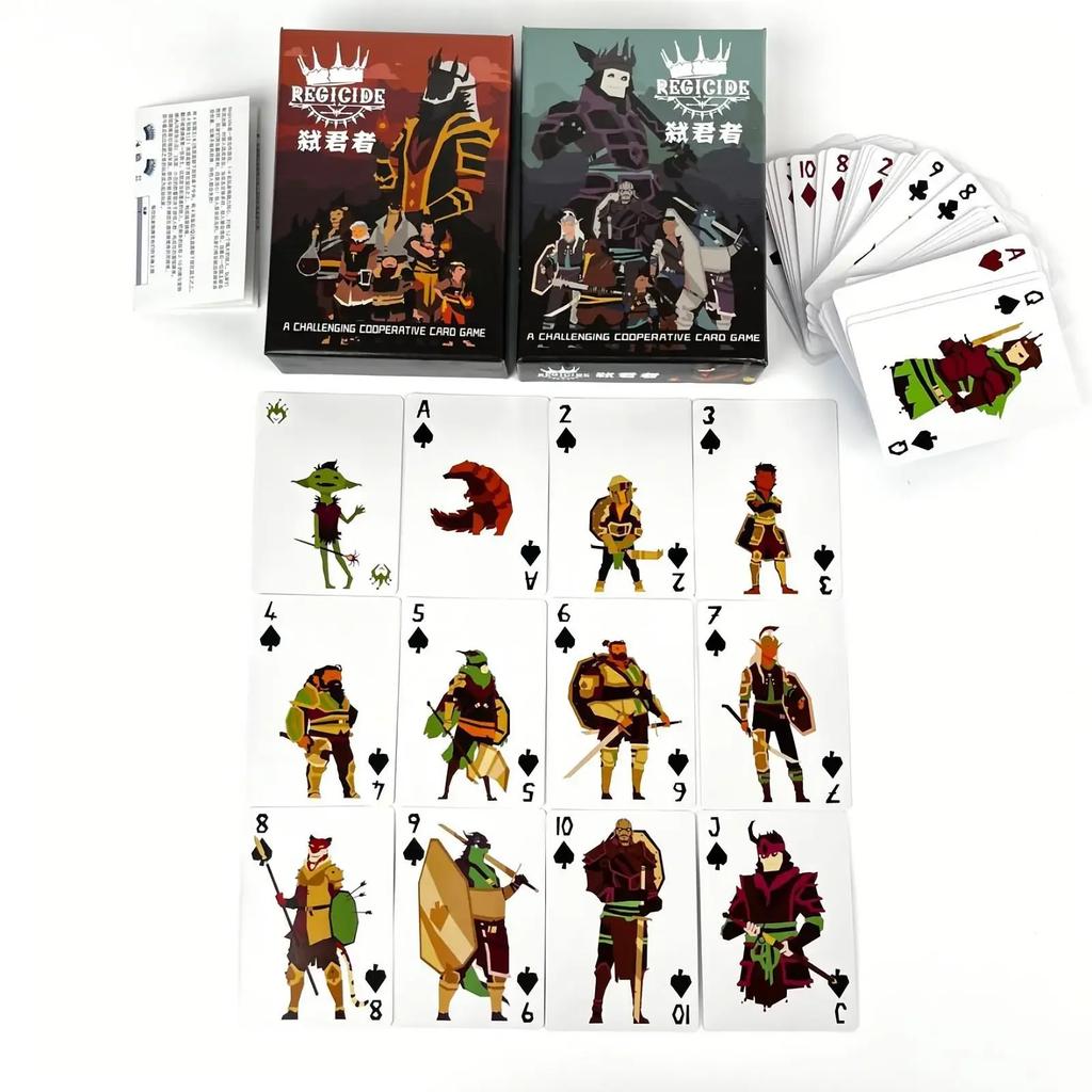 Chinese Regicide Board Game: Cooperative Multiplayer Card Game with Exciting New Puzzle Gameplay
