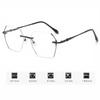 Fashion Trend Diamond Cut Myopia Glasses New Anti-blue Light Blocking Minus Diopter Eyewear Short Sight Prescription Eyeglasses