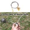 Quickly Connect Hoses Enabling Rapid Installation Outdoor Cooking Hoses for Travel and Adventure Activity