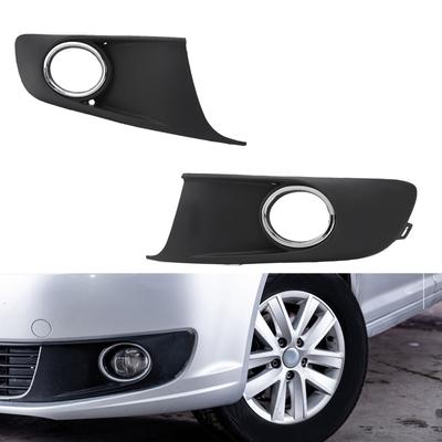 Car Fog Light Vent Grill Cover for VW Touran CADDY 2010-2015 1T0853665P9B9 1T0853665P Front Bumper Lower Fog Light Vent Grille