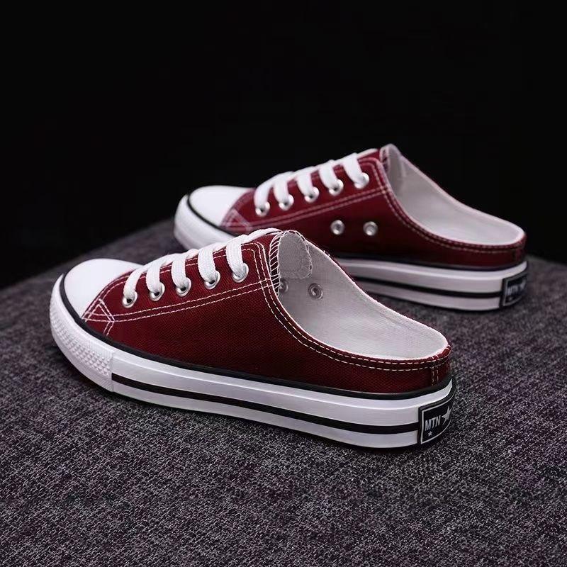 Platform Women's Mules Shoes For Women 2025 Designer Fashion Elegant Slippers Comfortable Heel Shoe With Korean Style Sandals