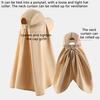Sun Hat for Women Wide Brim Shawl with Neck Flap And Ponytail Hole Outdoor UV Protection Beach Hat for Fishing Hiking