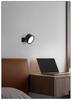 LED Magnetic Wall Lamp for Bedroom or Stairwell - Simple Cylinder Spotlight Night Light